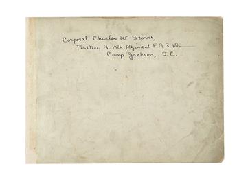 (WWI.) GERHART, GARY S., Editor. History of the 19th Regiment. Field Artillery Replacement Depot, Camp Jackson, S.C.